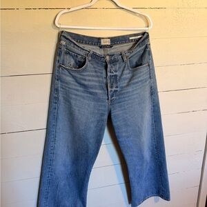 Citizens Of Humanity Light Blue Gaucho Jeans
